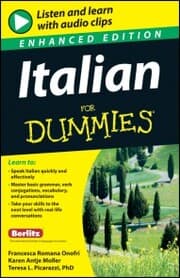 Cover von Italian For Dummies, Enhanced Edition
