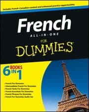 Cover von French All-in-One For Dummies