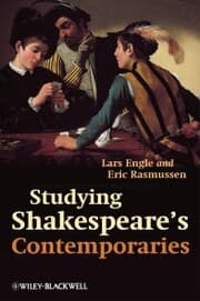 Cover von Studying Shakespeare's Contemporaries