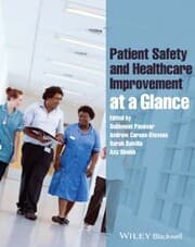 Cover von Patient Safety and Healthcare Improvement at a Glance