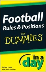 Cover von Football Rules and Positions In A Day For Dummies