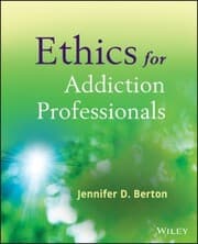 Cover von Ethics for Addiction Professionals