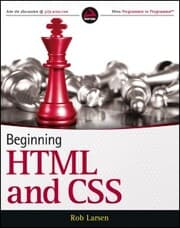 Cover von Beginning HTML and CSS