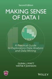 Cover von Making Sense of Data I