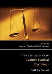 Cover von The Wiley Handbook of Positive Clinical Psychology