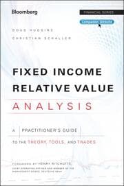 Cover von Fixed Income Relative Value Analysis
