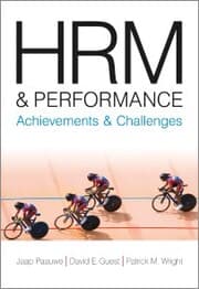 Cover von HRM and Performance