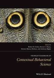 Cover von The Wiley Handbook of Contextual Behavioral Science