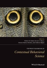 Cover von The Wiley Handbook of Contextual Behavioral Science
