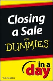 Cover von Closing a Sale In a Day For Dummies