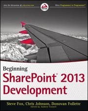 Cover von Beginning SharePoint 2013 Development