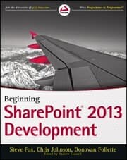 Cover von Beginning SharePoint 2013 Development