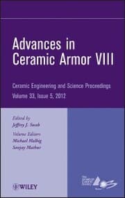 Cover von Advances in Ceramic Armor VIII, Volume 33, Issue 5