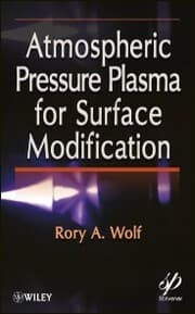Cover von Atmospheric Pressure Plasma for Surface Modification