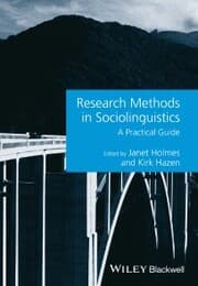 Cover von Research Methods in Sociolinguistics