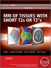 Cover von MRI of Tissues with Short T2s or T2