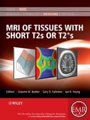 Cover von MRI of Tissues with Short T2s or T2