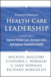 Cover von Transforming Health Care Leadership