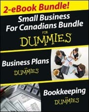 Cover von Small Business for Canadians Bundle For Dummies Business: Business Plans For Dummies & Bookkeeping For Dummies
