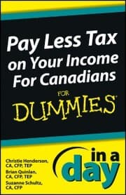 Cover von Pay Less Tax on Your Income In a Day For Canadians For Dummies