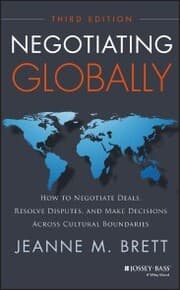 Cover von Negotiating Globally