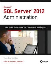 Cover von Microsoft SQL Server 2012 Administration