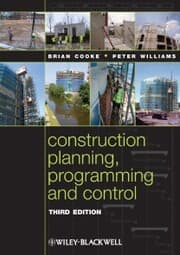 Cover von Construction Planning, Programming and Control
