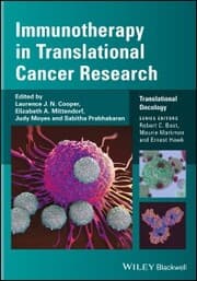 Cover von Immunotherapy in Translational Cancer Research