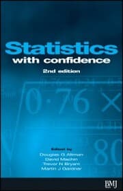 Cover von Statistics with Confidence