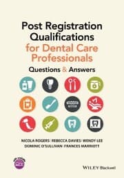 Cover von Post Registration Qualifications for Dental Care Professionals