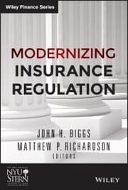 Cover von Modernizing Insurance Regulation