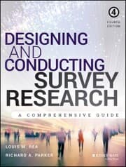 Cover von Designing and Conducting Survey Research