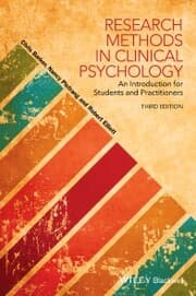 Cover von Research Methods in Clinical Psychology