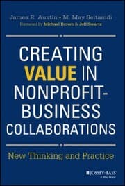 Cover von Creating Value in Nonprofit-Business Collaborations