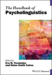 Cover von The Handbook of Psycholinguistics