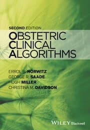 Cover von Obstetric Clinical Algorithms