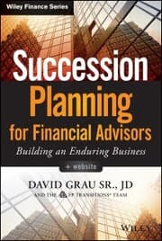 Cover von Succession Planning for Financial Advisors