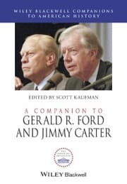 Cover von A Companion to Gerald R. Ford and Jimmy Carter