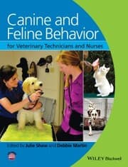 Cover von Canine and Feline Behavior for Veterinary Technicians and Nurses