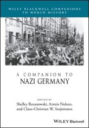 Cover von A Companion to Nazi Germany