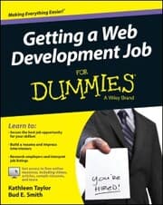 Cover von Getting a Web Development Job For Dummies