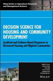 Cover von Decision Science for Housing and Community Development