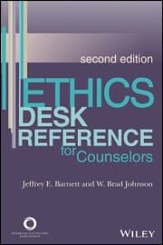 Cover von Ethics Desk Reference for Counselors