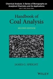 Cover von Handbook of Coal Analysis