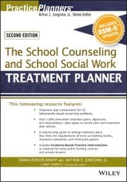Cover von The School Counseling and School Social Work Treatment Planner, with DSM-5 Updates, 2nd Edition
