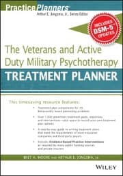 Cover von The Veterans and Active Duty Military Psychotherapy Treatment Planner, with DSM-5 Updates
