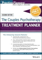 Cover von The Couples Psychotherapy Treatment Planner, with DSM-5 Updates
