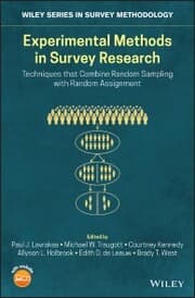 Cover von Experimental Methods in Survey Research