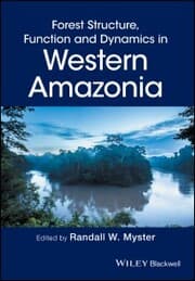 Cover von Forest Structure, Function and Dynamics in Western Amazonia