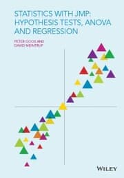 Cover von Statistics with JMP: Hypothesis Tests, ANOVA and Regression